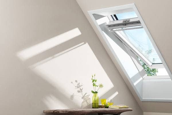 VELUX white painted roof window